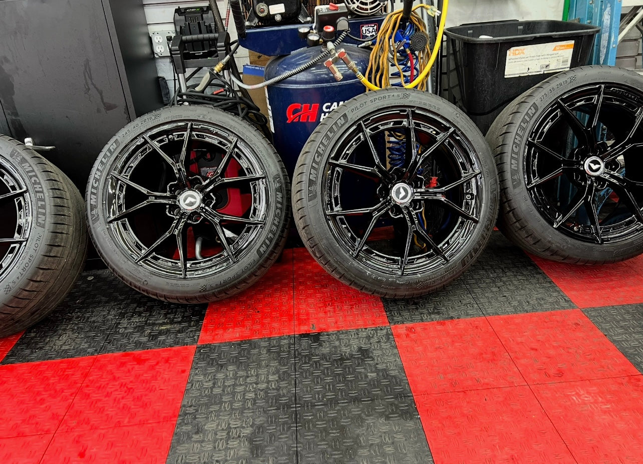 VORSTEINER VFX-002 RIMS WITH MICHELIN PS4S TIRES