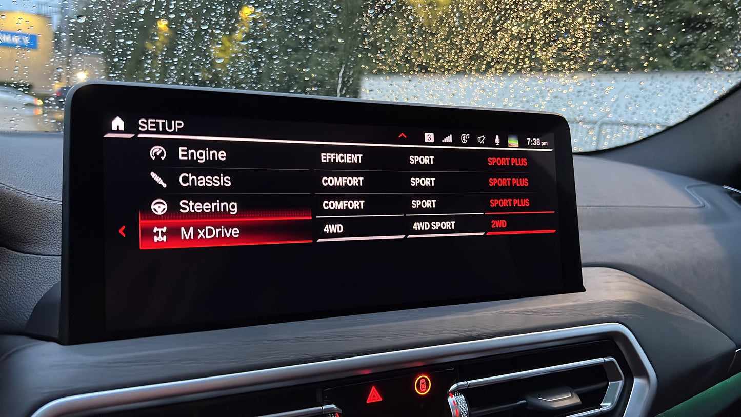 BMW X3 M X4 M X5 M X6 M 2WD/RWD CODING