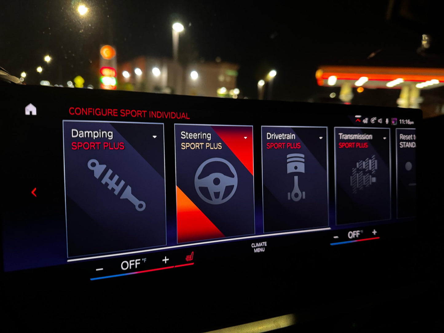 BMW Sport Plus Damping/Steering (iDrive 8/8.5)
