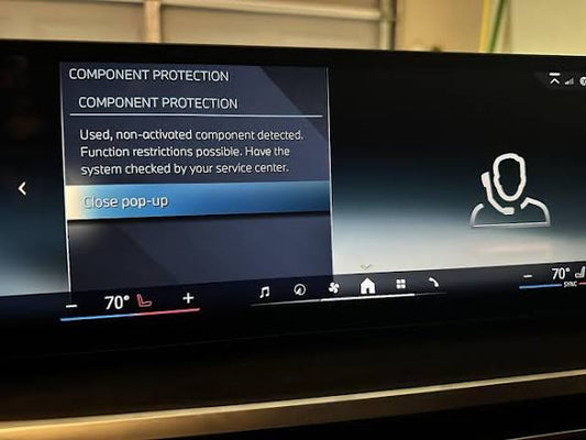 BMW IDRIVE 7, 8 & 8.5 MGU COMPONENT PROTECTION REMOVAL SERVICE
