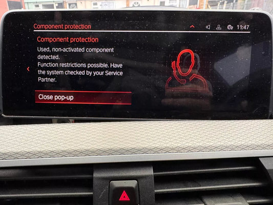 BMW IDRIVE 7, 8 & 8.5 MGU COMPONENT PROTECTION REMOVAL SERVICE