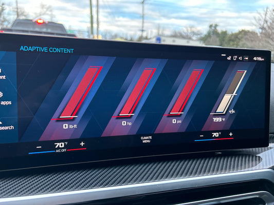 BMW M Track Module Sport Display Coding (iDrive 8/8.5)