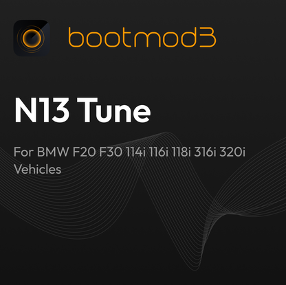 bootmod3 N13 Tune – For BMW F20, F30 114i, 116i, 118i, 316i, 320i Vehicles