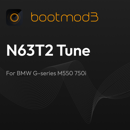 bootmod3 N63T2 Tune – For BMW G-Series M550i, 750i Vehicles