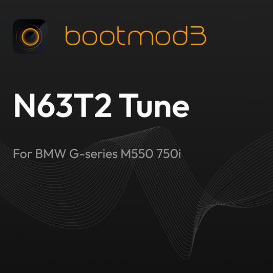 BOOTMOD3 N63T2 TUNE - FOR BMW G-SERIES M550 750I VEHICLES