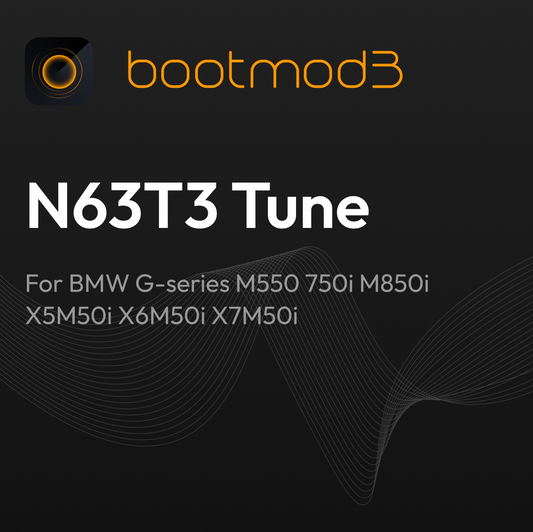 BOOTMOD3 N63T3 TUNE - FOR BMW G-SERIES M550 750I M850I X5M50I X6M50I X7M50I VEHICLES