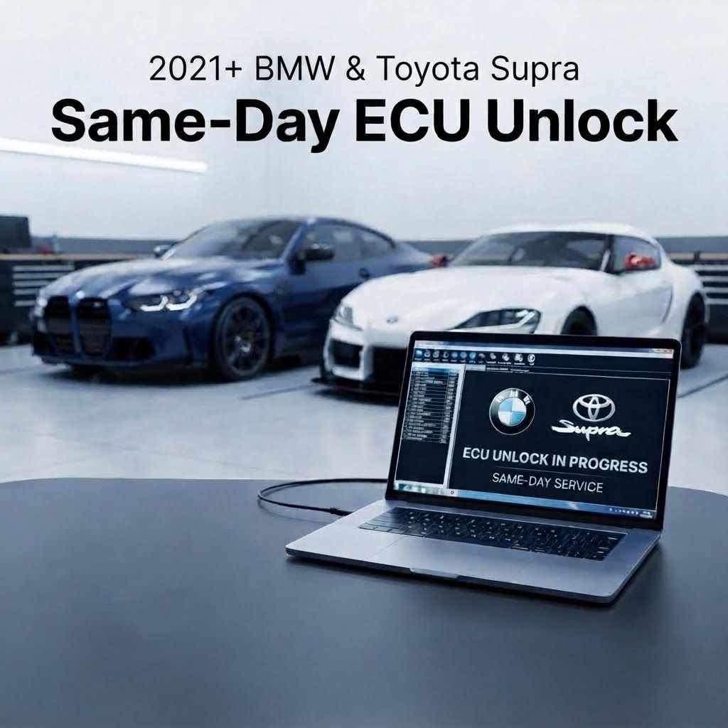 2021+ BMW & Toyota Supra Same-Day ECU Unlock & bootmod3 Tuning