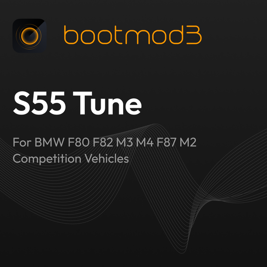 BOOTMOD3 S55 TUNE - FOR BMW F80 F82 M3 M4 F87 M2 COMPETITION VEHICLES