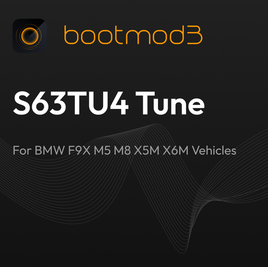 BOOTMOD3 S63TU4 TUNE - FOR BMW F9X M5 M8 X5M X6M VEHICLES